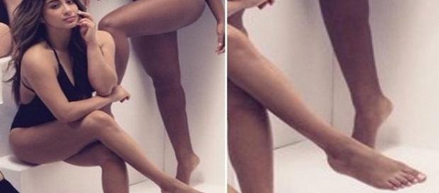 Photoshop fail na foto de modelos Photoshop fail na foto de modelos