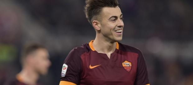 Stephan El Shaarawy dell'As Roma Stephan El Shaarawy dell'As Roma