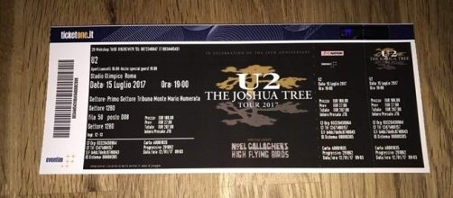 Biglietti concerto U2 allo Stadio Olimpico
