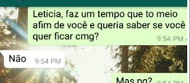 Esse teve coragem para conquistar a amada Esse teve coragem para conquistar a amada