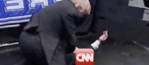 Screenshot of GIF from President Trump's Twitter account (from Breitbart News) Screenshot of GIF from President Trump's Twitter account (from Breitbart News)