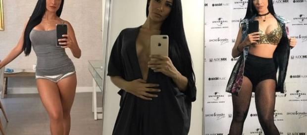 Simaria está sempre esbanjando sensualidade em suas redes sociais Simaria está sempre esbanjando sensualidade em suas redes sociais