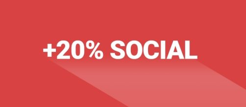 Blasting News 20 percent on social.