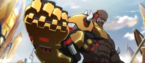 Doomfist is the 25th hero in "Overwatch" and is considered one of the villains in the game's lore (via YouTube/PlayOverwatch)