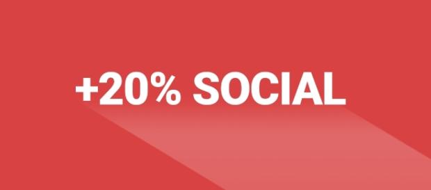 Blasting News 20 percent on social. Blasting News 20 percent on social.