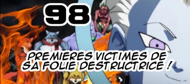 DBS 98 : Univers 9, premières victimes de la folie destructrice de Zeno & du grand prêtre ! (Dai Shinkan) DBS 98 : Univers 9, premières victimes de la folie destructrice de Zeno & du grand prêtre ! (Dai Shinkan)