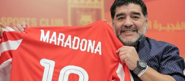 Football star Maradona heaps praise on Putin and calls him a "phenomenon" (Image Credit: sputniknews.com) Football star Maradona heaps praise on Putin and calls him a "phenomenon" (Image Credit: sputniknews.com)