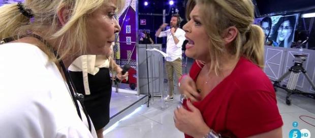 La terrible bronca entre Terelu y Mila Ximénez. La terrible bronca entre Terelu y Mila Ximénez.