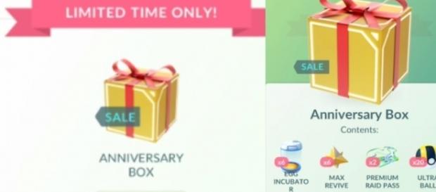 'Pokemon Go' Anniversary Box: is it worth the money?(Corsola Reef/YouTube Screenshot) 'Pokemon Go' Anniversary Box: is it worth the money?(Corsola Reef/YouTube Screenshot)