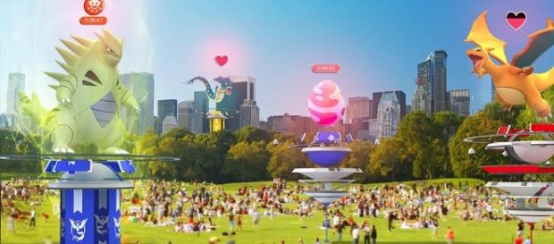 The addition of 'raid battles' was the first new feature of 'Pokemon Go' in near a year. / from 'The Verge' - theverge.com The addition of 'raid battles' was the first new feature of 'Pokemon Go' in near a year. / from 'The Verge' - theverge.com