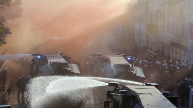 G20, manifestazioni ad Amburgo contro i grandi della terra - corriere.it