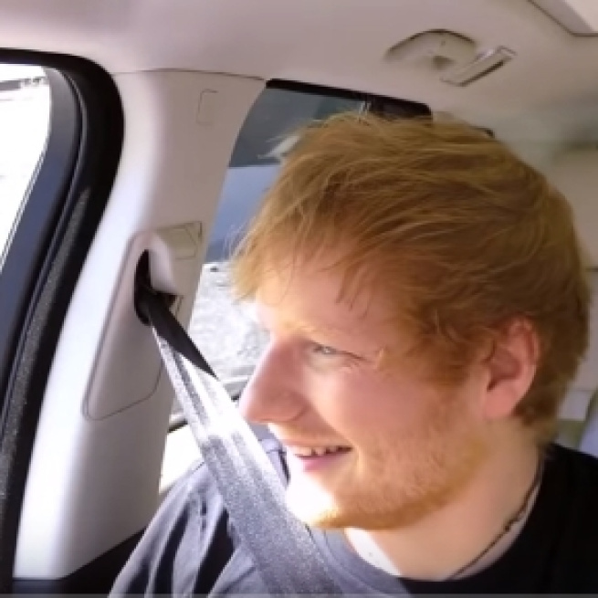 Ed Sheeran Carpool Karaoke Image credit The Late Late Show with James Corden | Yuotube