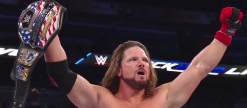 AJ Styles has captured the WWE United States Championship at a live event held Friday at NYC's Madison Square Garden. [Image via WWE/YouTube]