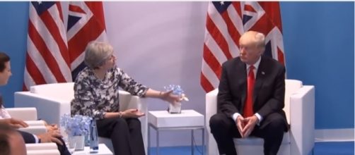 President Donald Trump & Theresa May G20 Bilateral Meeting 7/8/17 Youtube / President Trump
