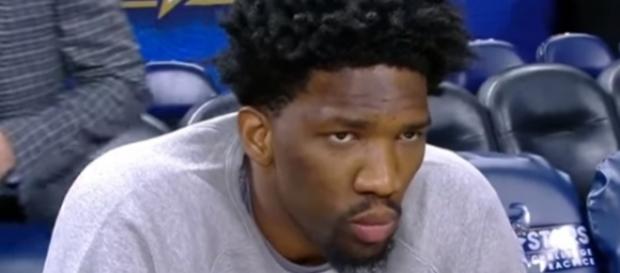76ers center Joel Embiid received another tongue-lashing from LaVar Ball – NBALife via YouTube 76ers center Joel Embiid received another tongue-lashing from LaVar Ball – NBALife via YouTube