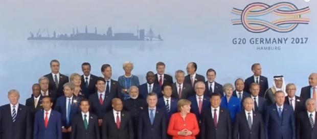 A Group photo of the world leaders during the G20 summit in Hamburg, Germany/ Photo via YouTube/PRESIDENT DONALD TRUMP NEWS & LIVE SPEECH 2017 A Group photo of the world leaders during the G20 summit in Hamburg, Germany/ Photo via YouTube/PRESIDENT DONALD TRUMP NEWS & LIVE SPEECH 2017