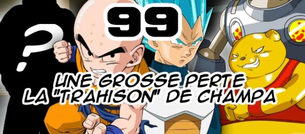 DBS 99 : Une grosse perte et la trahison de Champa & l'univers 6 ? DBS 99 : Une grosse perte et la trahison de Champa & l'univers 6 ?