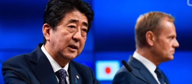EU, Japan Seal Free Trade Pact Image credit Wochit News|Youtbe EU, Japan Seal Free Trade Pact Image credit Wochit News|Youtbe
