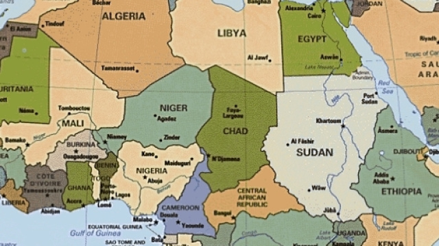 Alcuni dei Paesi del continente africano