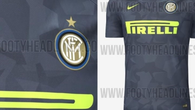 La nuova terza divisa dell'Inter