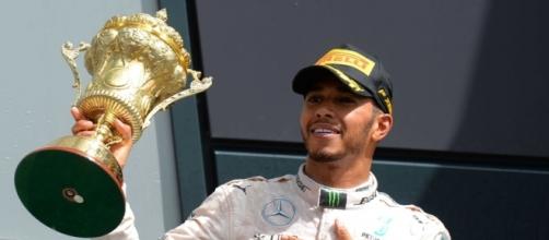 Lewis Hamilton was in imperious form at Silverstone to close the gap on Sebastian Vettel to just a single point. (Source: Irishnews.com)