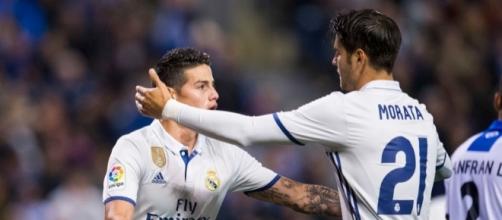 Real Madrid : Une somme folle proposée pour Morata et James !