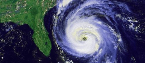Hurricane off the Florida coast (Image credit gov NOAA)