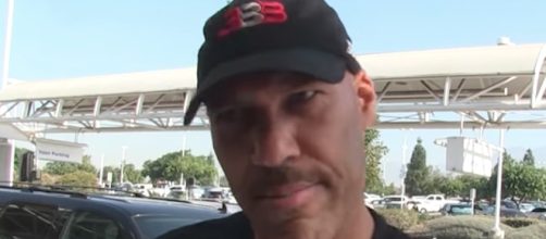 LaVar Ball was the recipient of a swear from Sixers' star Joel Embiid on social media. [Image via TMZ/YouTube}