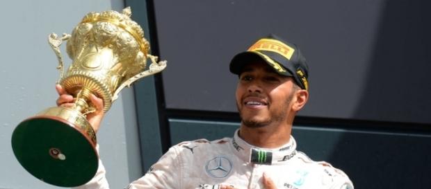 Lewis Hamilton was in imperious form at Silverstone to close the gap on Sebastian Vettel to just a single point. (Source: Irishnews.com) Lewis Hamilton was in imperious form at Silverstone to close the gap on Sebastian Vettel to just a single point. (Source: Irishnews.com)