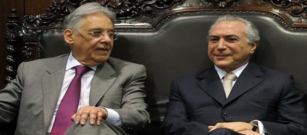 Presidente Michel Temer pode buscar apoio com ex-presidente Fernando Henrique para acalmar os ânimos no Congresso. ( Foto: Reprodução) Presidente Michel Temer pode buscar apoio com ex-presidente Fernando Henrique para acalmar os ânimos no Congresso. ( Foto: Reprodução)