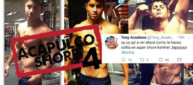 Tony Tiburcio ex integrante de Acapulco Shore 4. Tony Tiburcio ex integrante de Acapulco Shore 4.