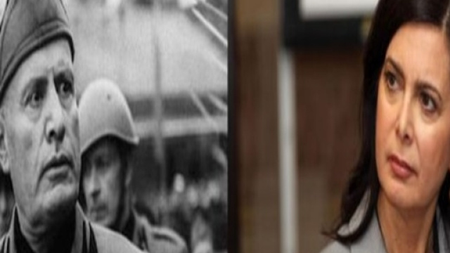 Laura Boldrini vorrebbe distruggere i simboli del fascismo
