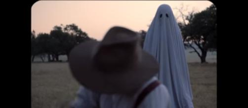 “A Ghost Story,” is a haunting tale of one's life after death. [Image via YouTube/A24]