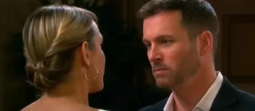 Days of our Lives Nicole and Brady. (Image via YouTube screengrab)