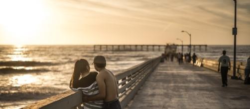 Free photo: Couple, Relationship, Pier, Sunset - Free Image on ... - pixabay.com