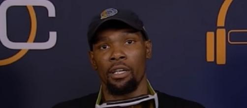 Kevin Durant led the Warriors to the NBA title against LeBron James and the Cavs -- Sports Warehouse via YouTube