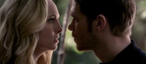 Klaus and Caroline are expected to reunite sooner than expected. source: screengrab from July Girl/youtube