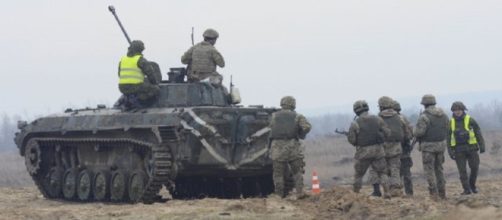 Ukrainian troops on manuevers (US Army)