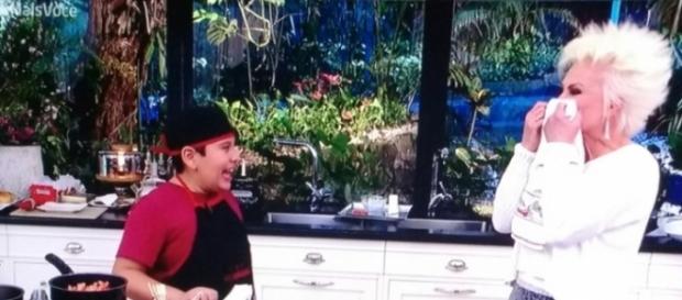 Ana Maria Braga não parou de rir Ana Maria Braga não parou de rir