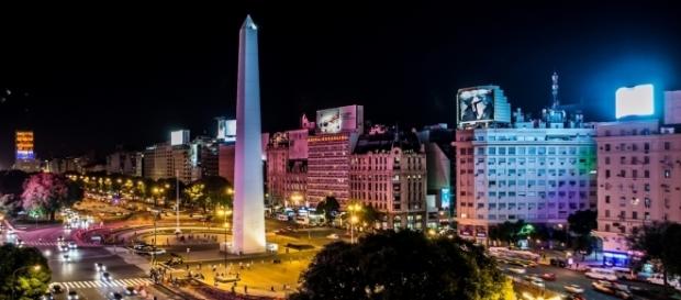 Noite em Buenos Aires, capital argentina Noite em Buenos Aires, capital argentina