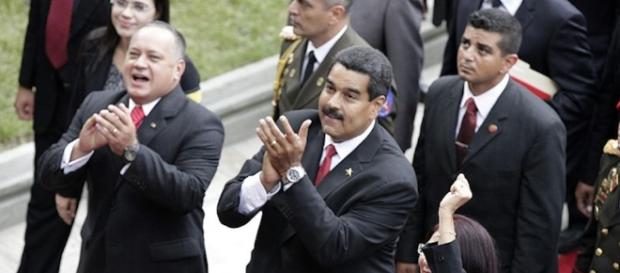 El presidente de Venezuela Nicolas Maduro El presidente de Venezuela Nicolas Maduro