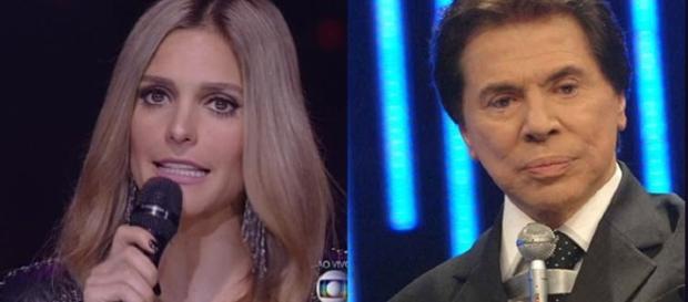 Fernanda Lima e Silvio Santos se envolveram em polêmica Fernanda Lima e Silvio Santos se envolveram em polêmica