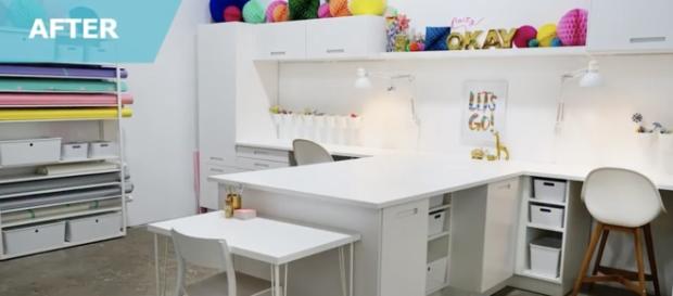 IKEA workspace / Screenshot via IKEA USA's YouTube Channel IKEA workspace / Screenshot via IKEA USA's YouTube Channel