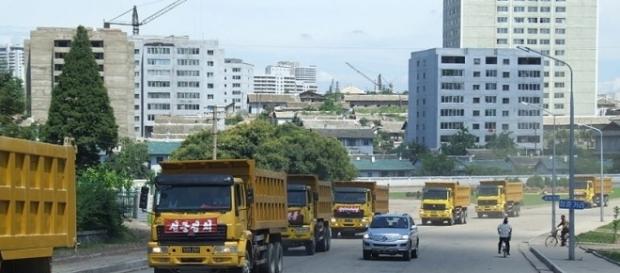 Street scene in Pyongyang (credit – Nicor – wikimediacommons) Street scene in Pyongyang (credit – Nicor – wikimediacommons)