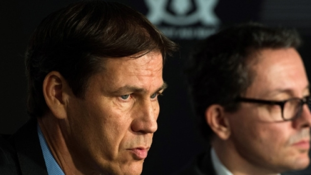Rudi Garcia et Jacques-Henri Eyraud