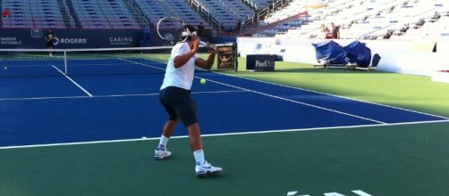 Leçon de tennis avec Rafael Nadal à Montréal