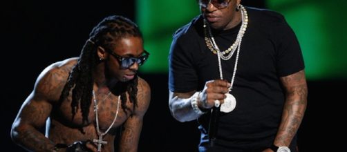 Lil Wayne with Birdman. Image via Flickr by Soletron.