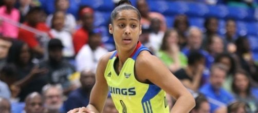 Skylar Diggins-Smith and the Dallas Wings look to win their third straight on Thursday when they host the Mercury. [Image by WNBA/YouTube]