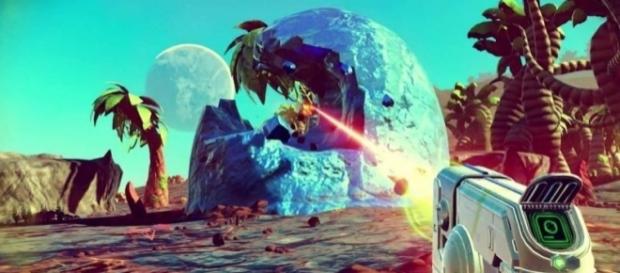 A screenshot from "No Man's Sky." Youtube A screenshot from "No Man's Sky." Youtube