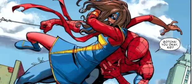 Amazing Spider-Man #7 "Ms.Marvel Edge of Spider-Verse" - YouTube/ComicBookCast2 Amazing Spider-Man #7 "Ms.Marvel Edge of Spider-Verse" - YouTube/ComicBookCast2